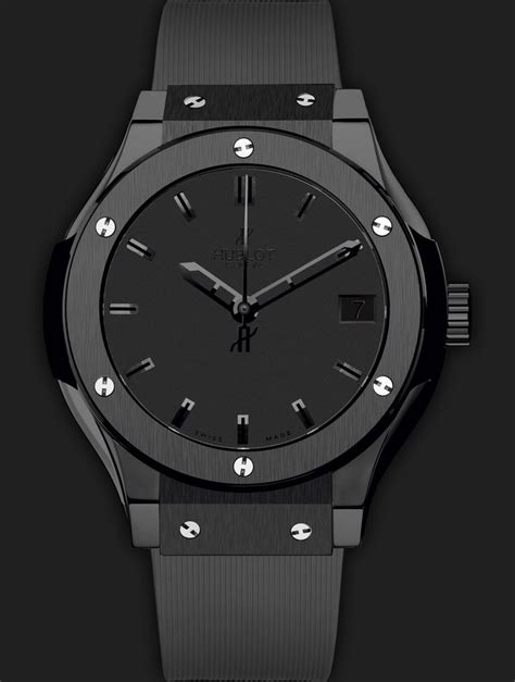 black hublot watches|hublot all black watch.